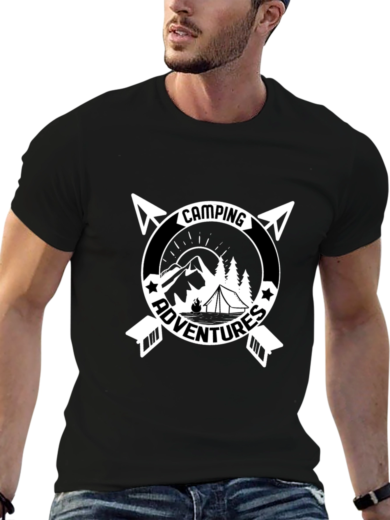 Camping Adventures Graphic Tee