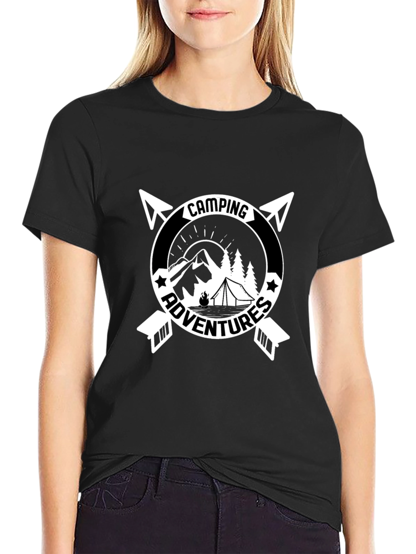 Camping Adventures Graphic Tee