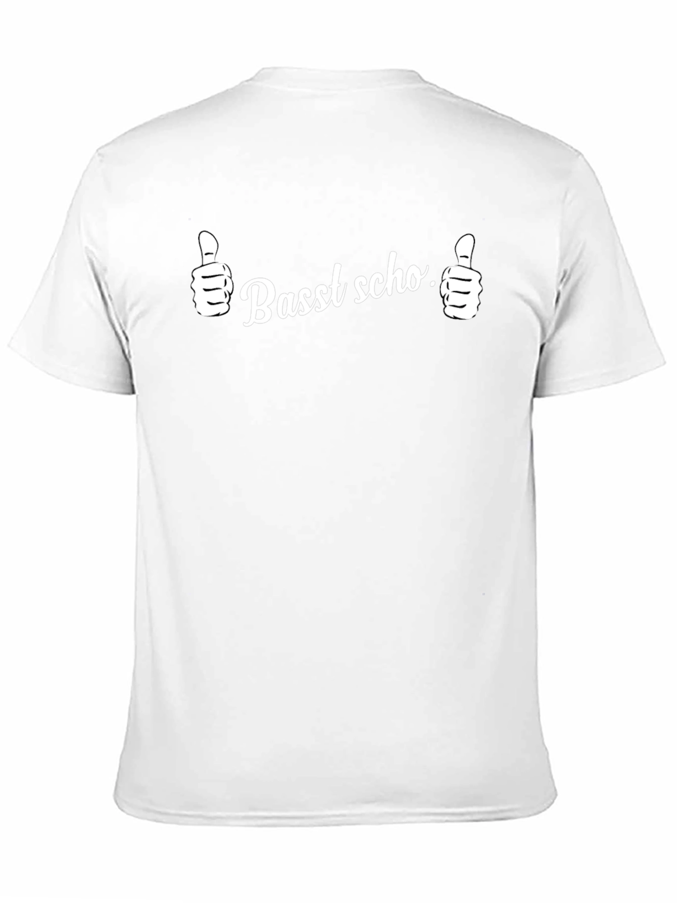 Basst Scho Black T-Shirt