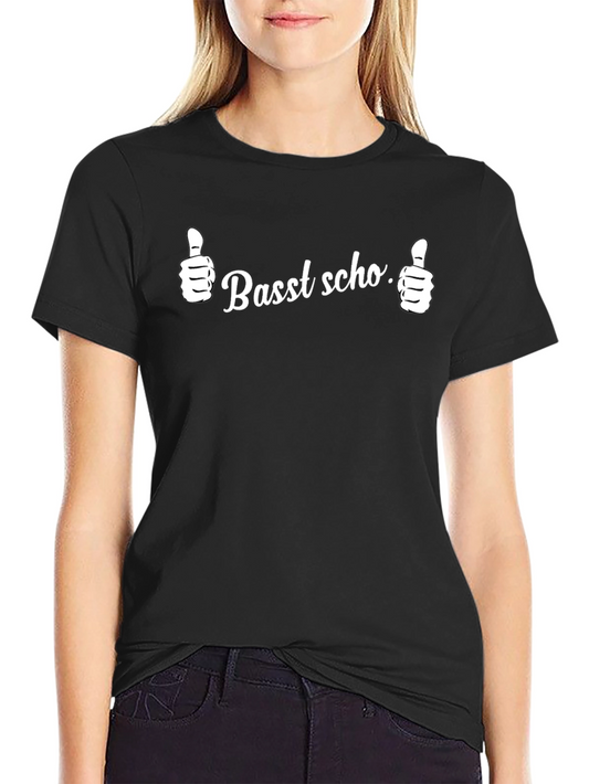Basst Scho Black T-Shirt