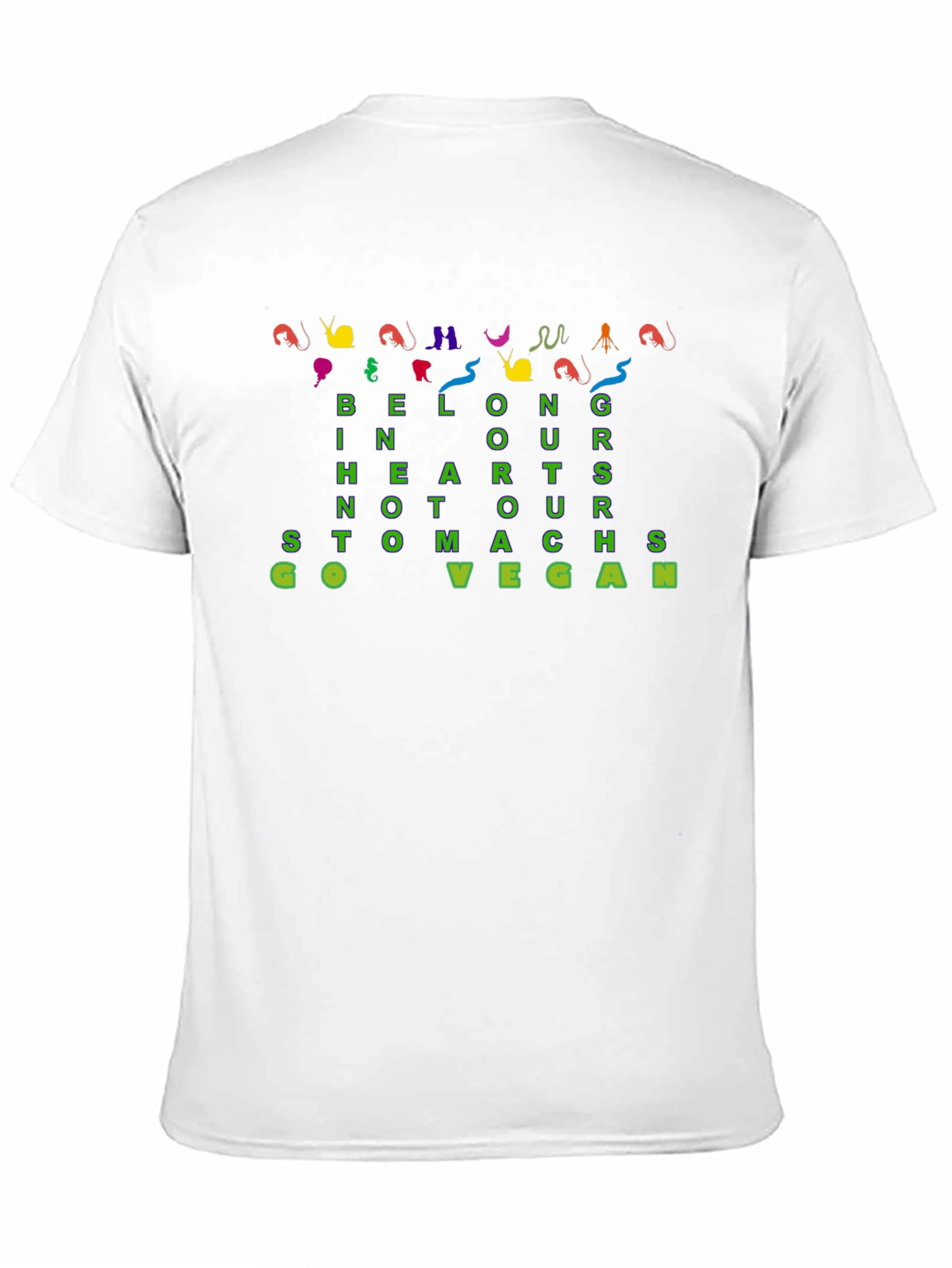 Go Vegan Graphic T-Shirt