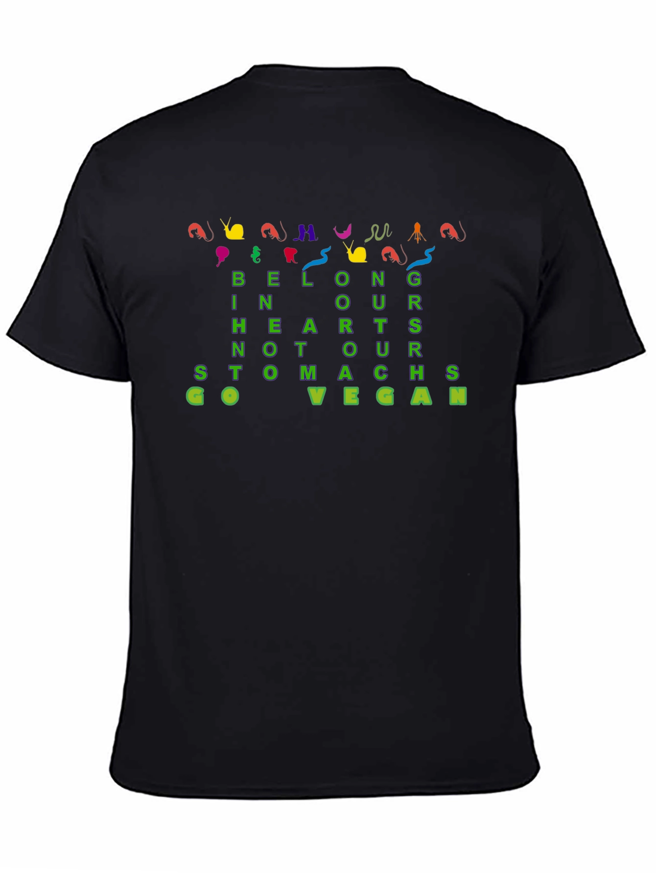 Go Vegan Graphic T-Shirt