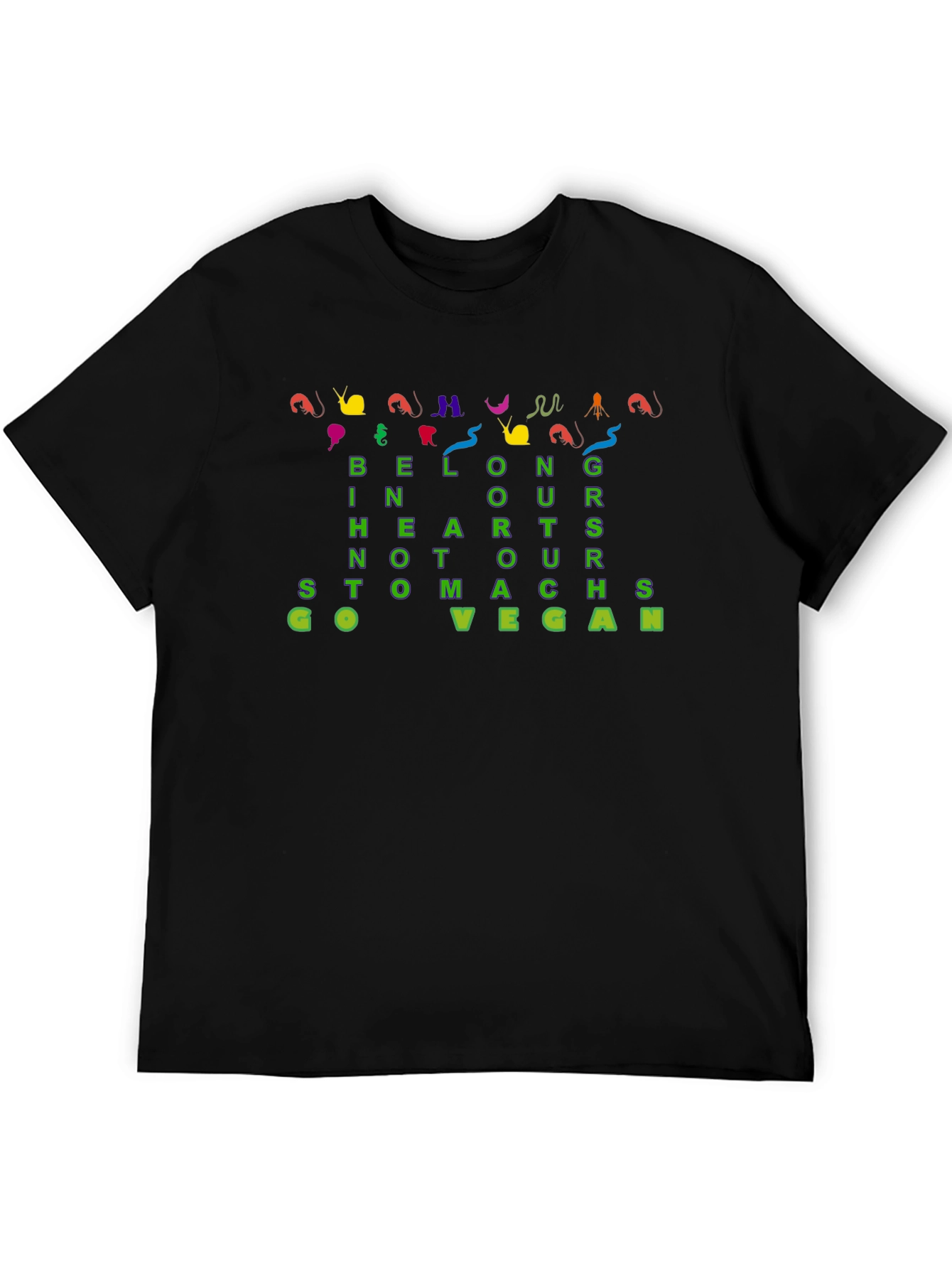 Go Vegan Graphic T-Shirt
