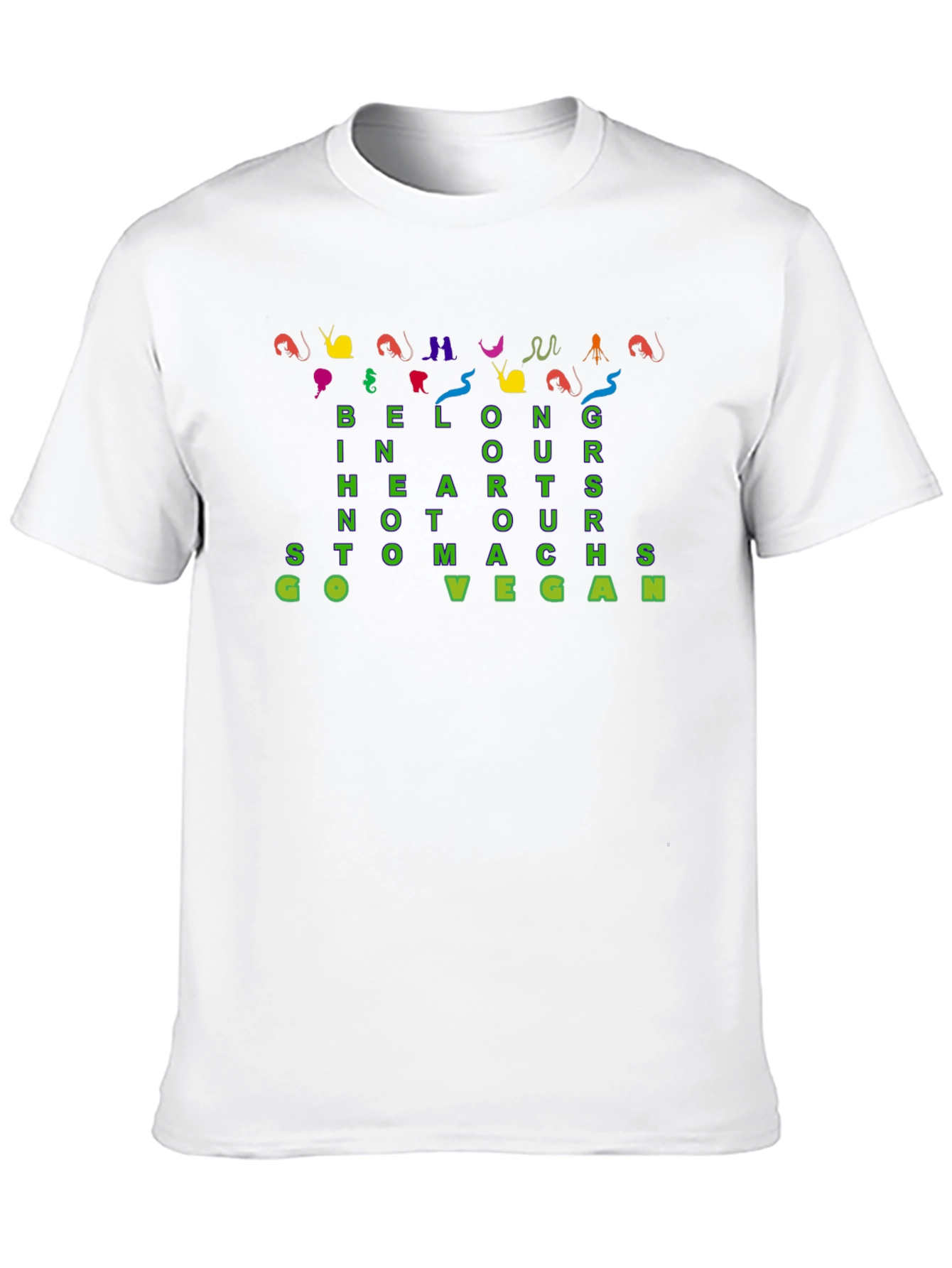 Go Vegan Graphic T-Shirt