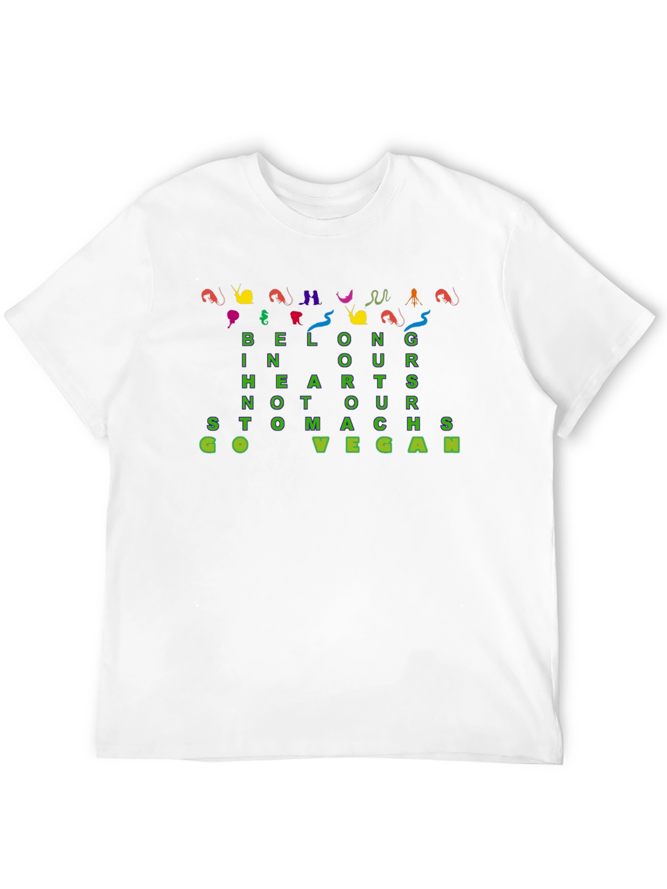 Go Vegan Graphic T-Shirt