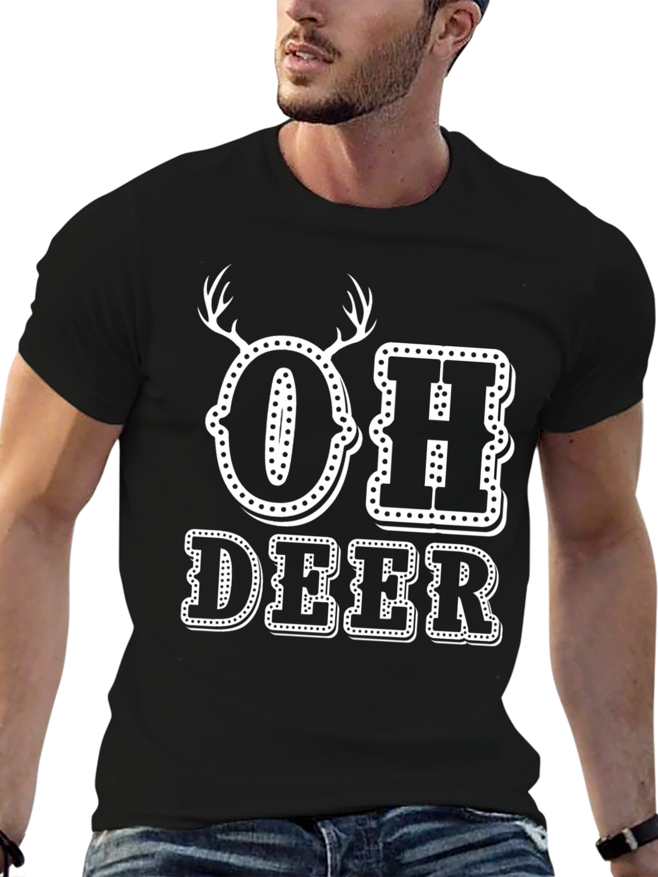 Oh Deer T-Shirt - Novelty Graphic Tee