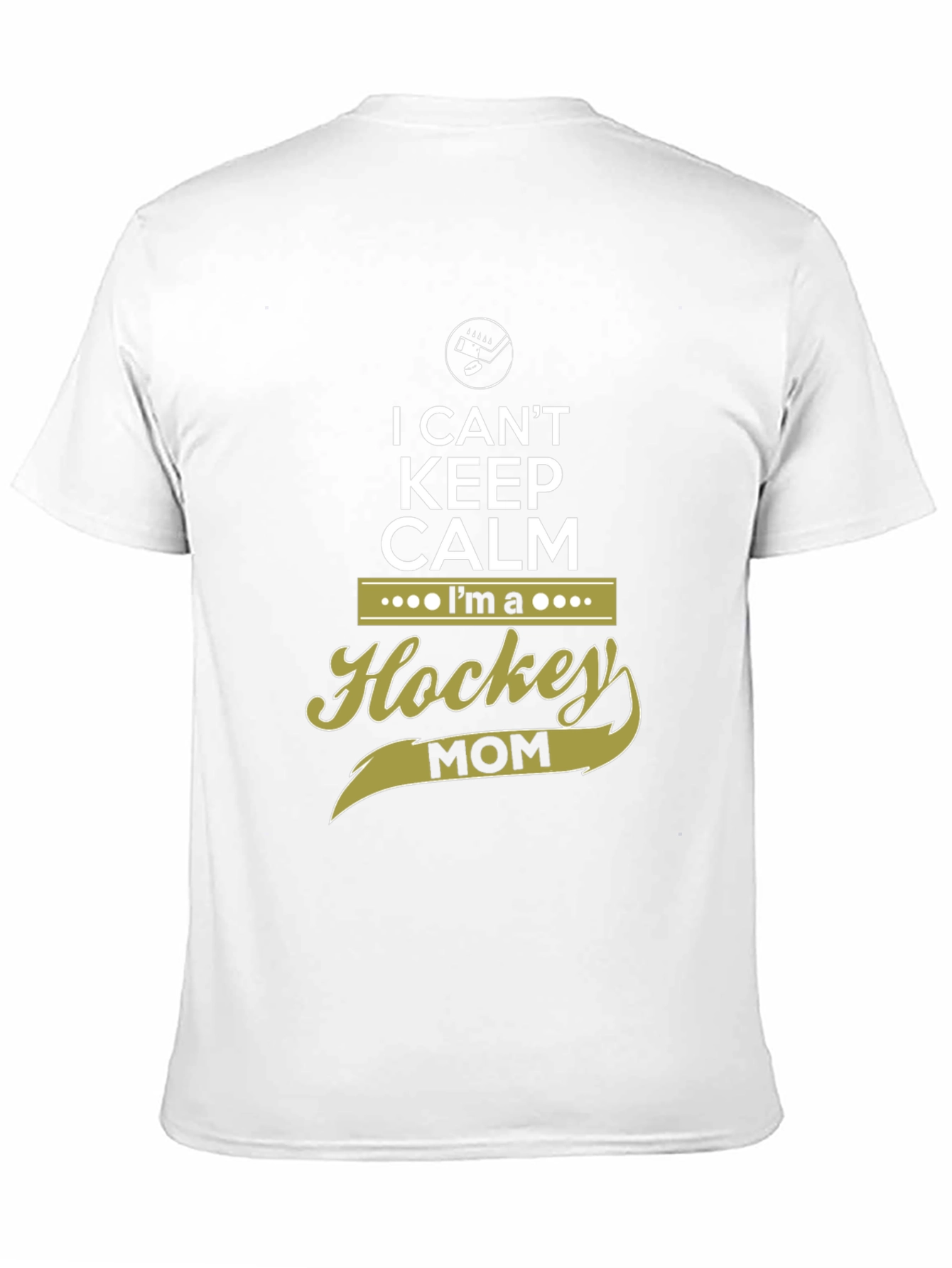 I Cant Keep Calm Hockey Mom Graphic Tee