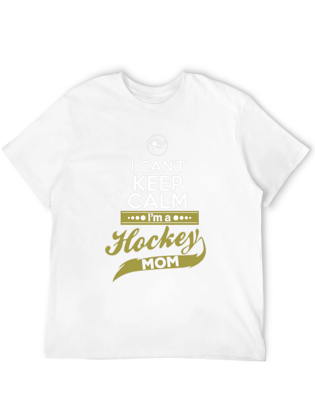 I Cant Keep Calm Hockey Mom Graphic Tee