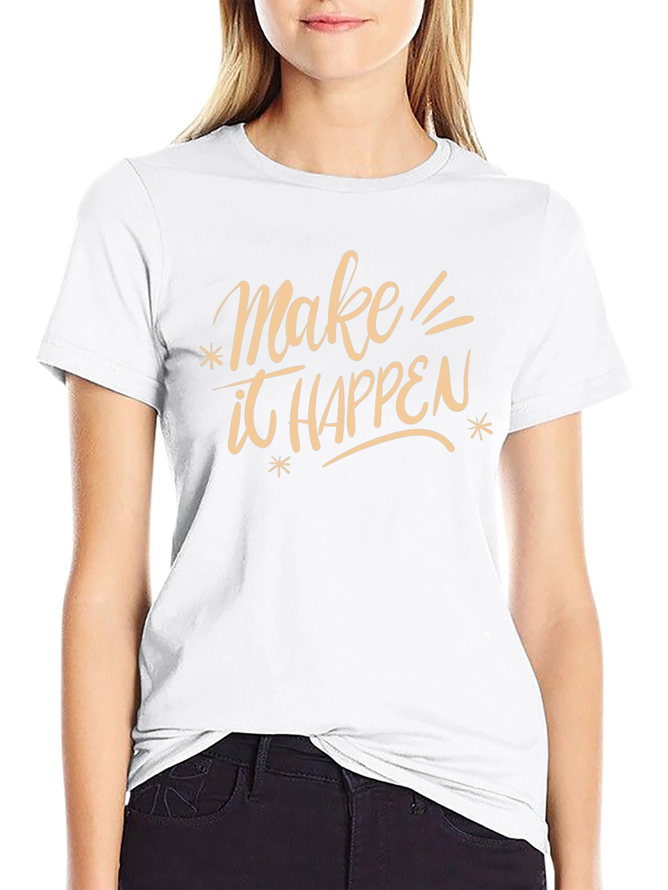 Make It Happen T-Shirt - Motivational Graphic Tee