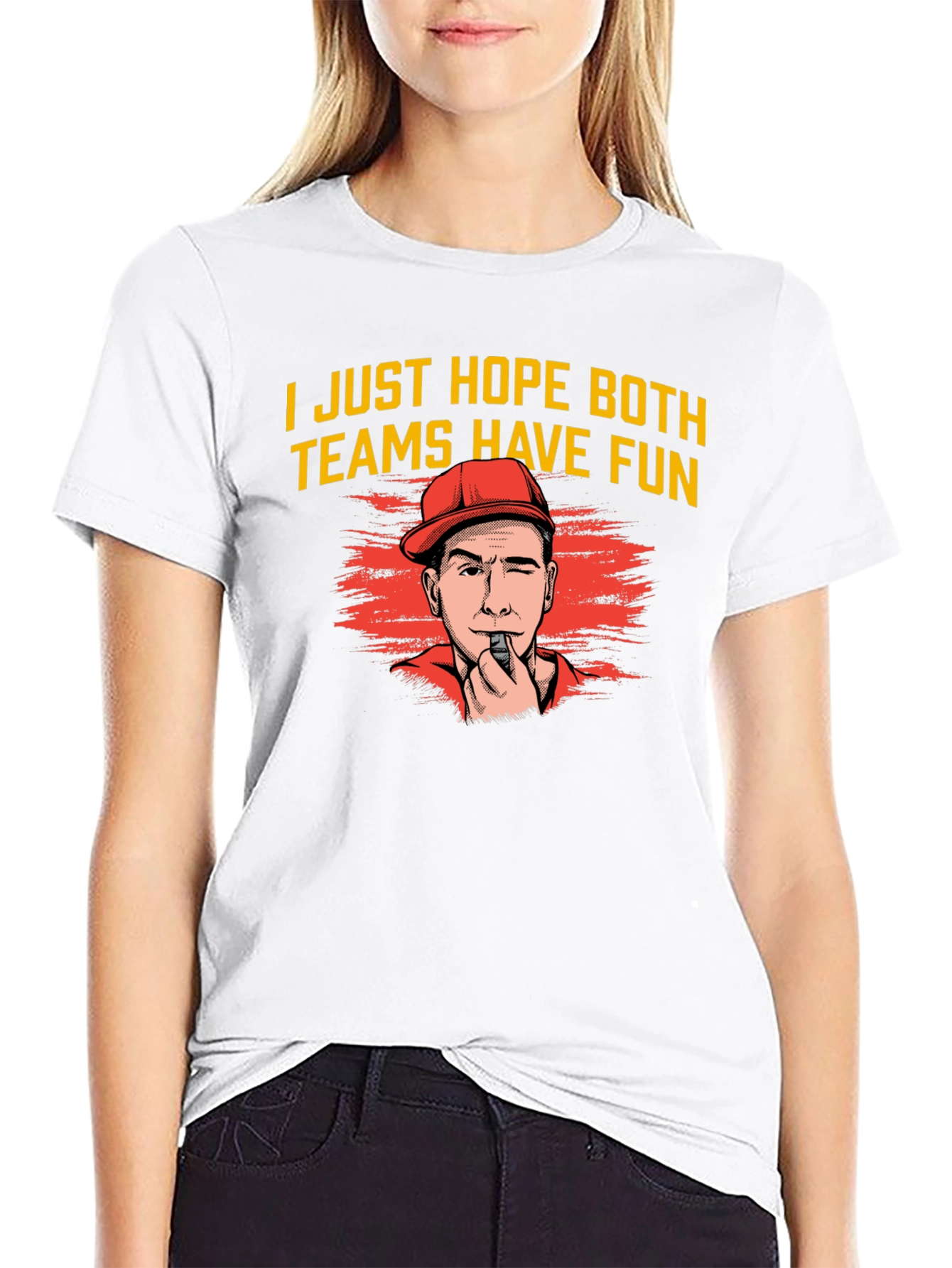 I Just Hope Both Teams Have Fun Graphic T-Shirt