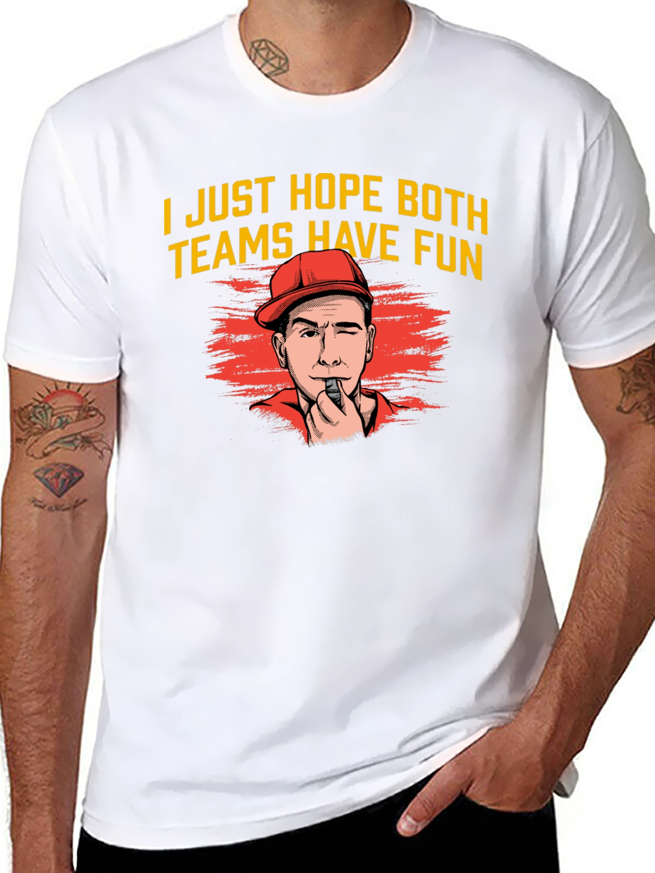 I Just Hope Both Teams Have Fun Graphic T-Shirt