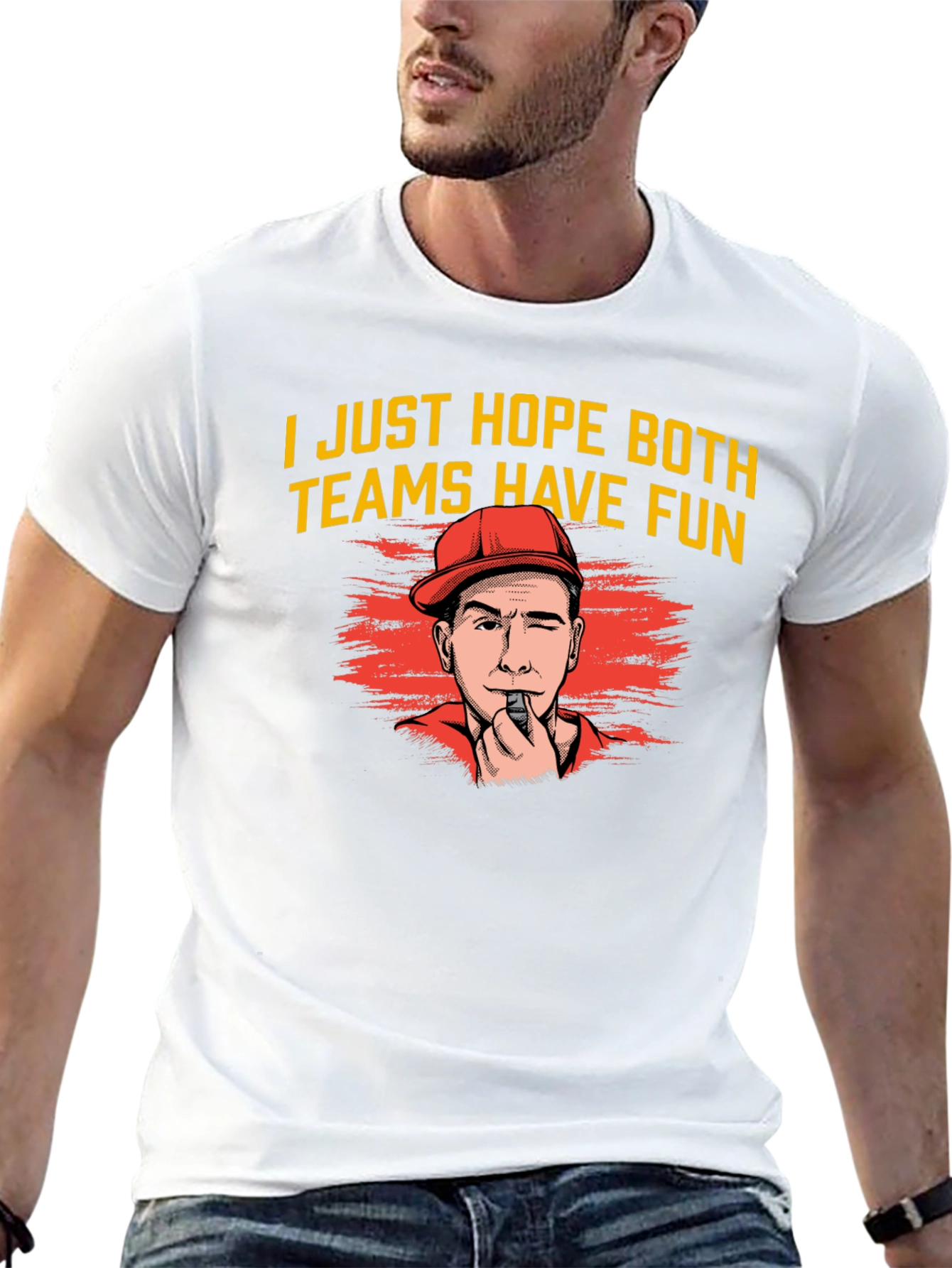 I Just Hope Both Teams Have Fun Graphic T-Shirt