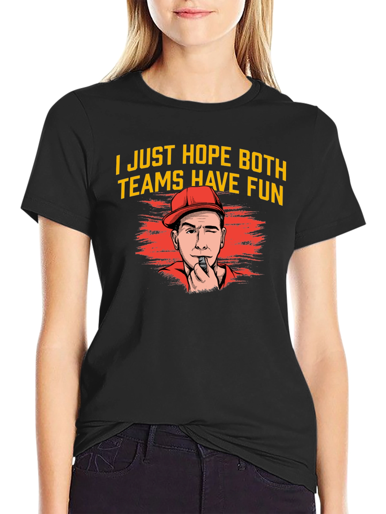 I Just Hope Both Teams Have Fun Graphic T-Shirt