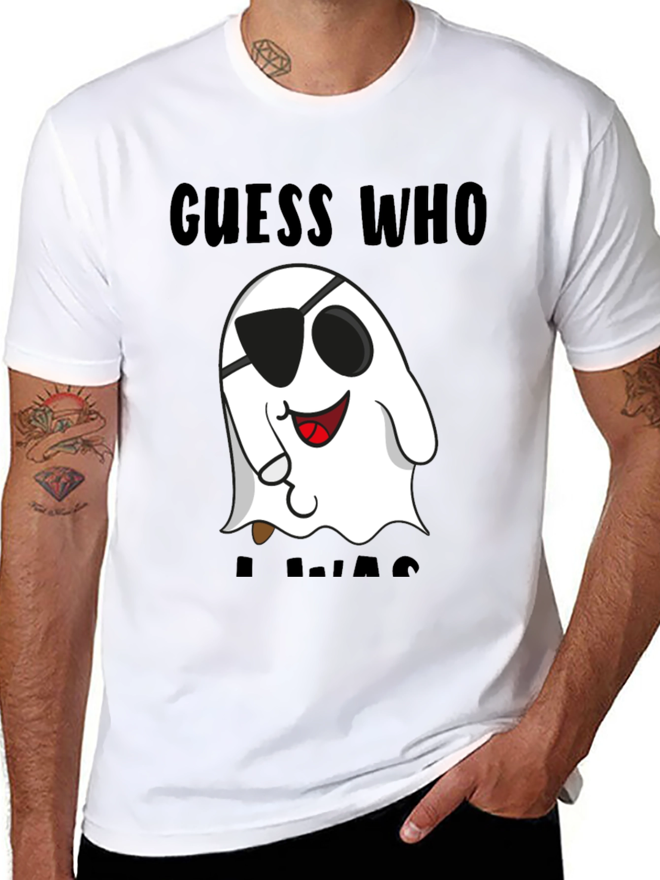Guess Who Ghost Pirate T-Shirt
