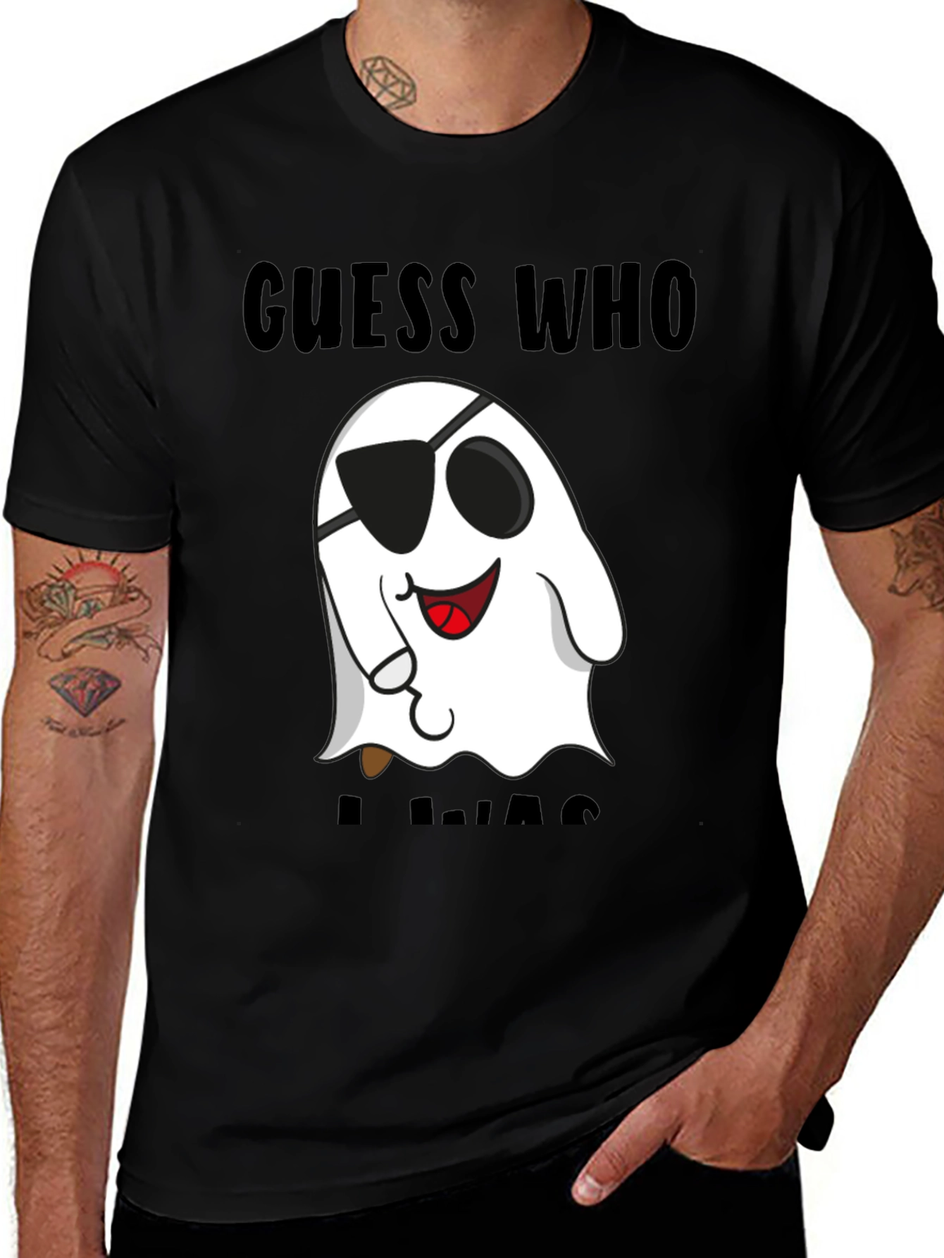 Guess Who Ghost Pirate T-Shirt