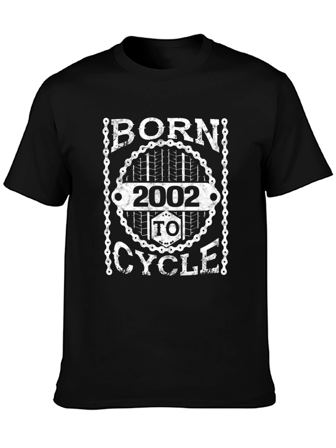 Born 2002 To Cycle T-Shirt | Unisex Tee