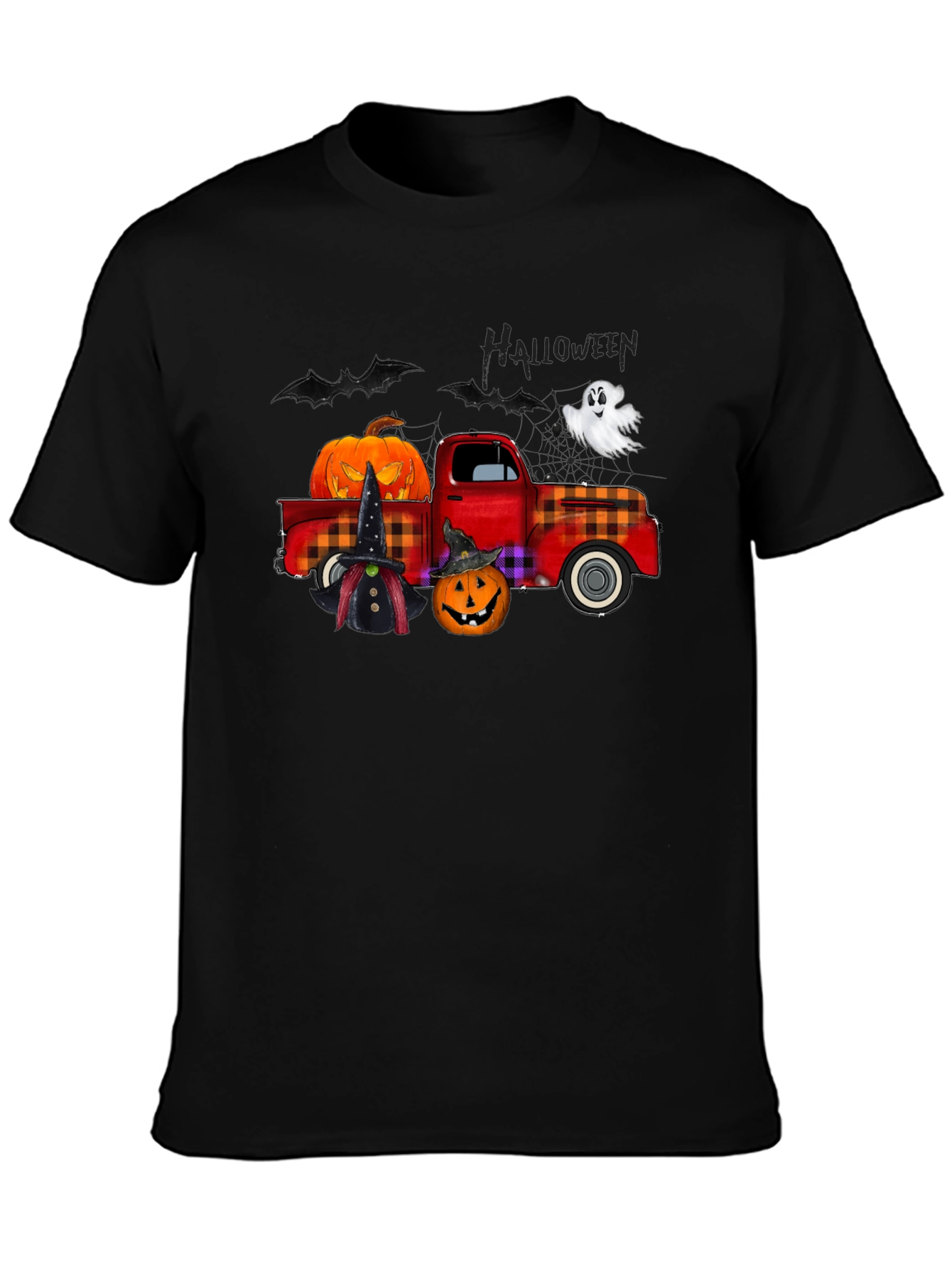 Halloween Truck Graphic T-Shirt