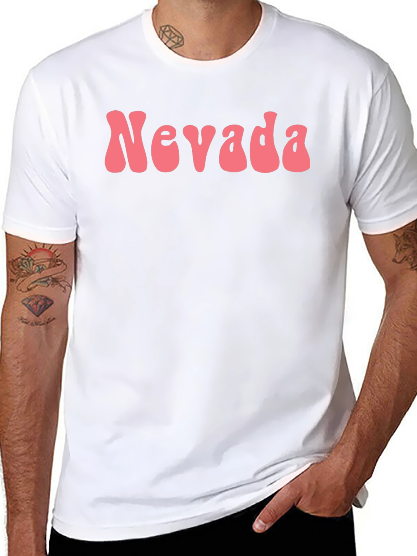 Nevada Retro Style Graphic T-Shirt
