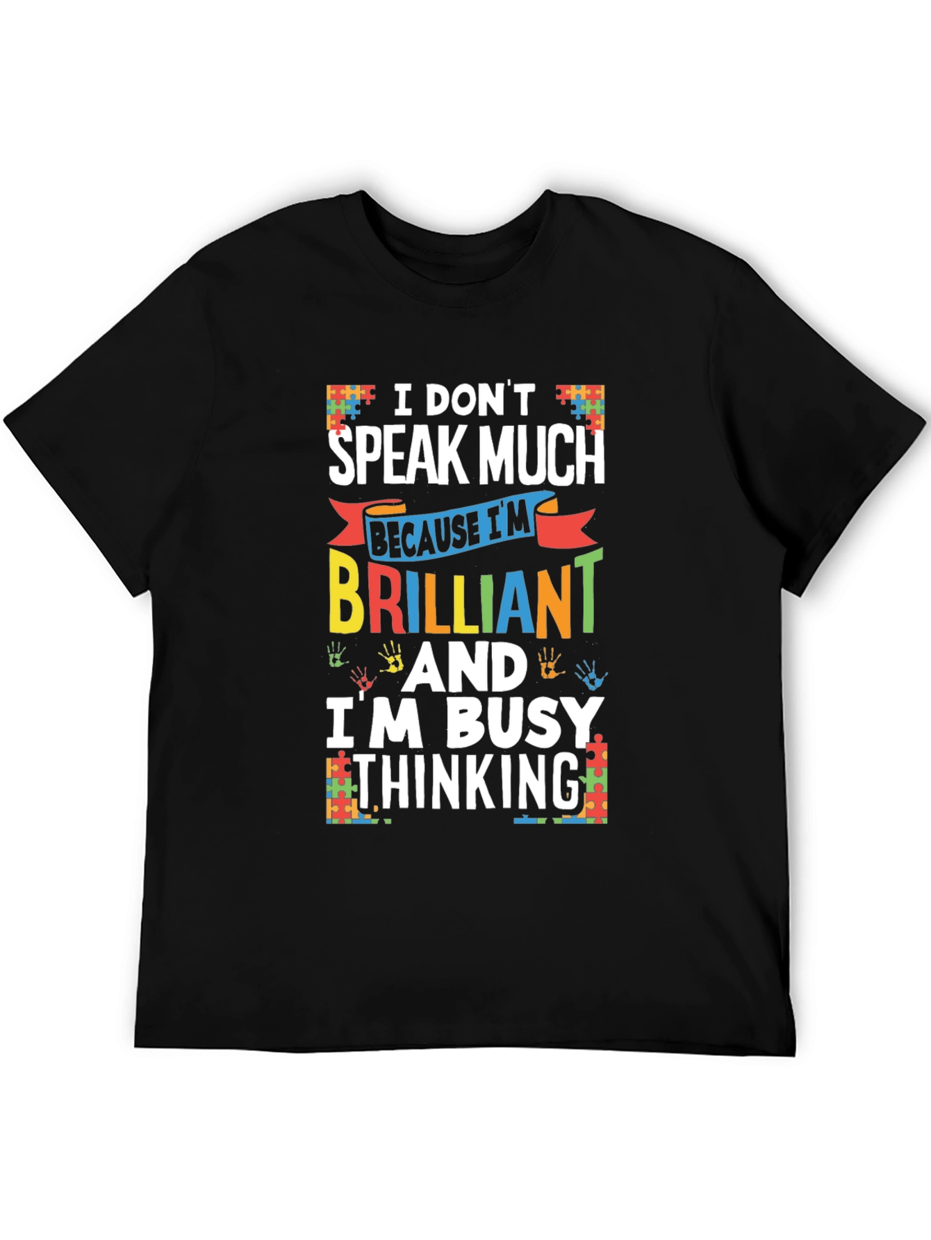 Brilliant Autism Awareness Graphic Tee