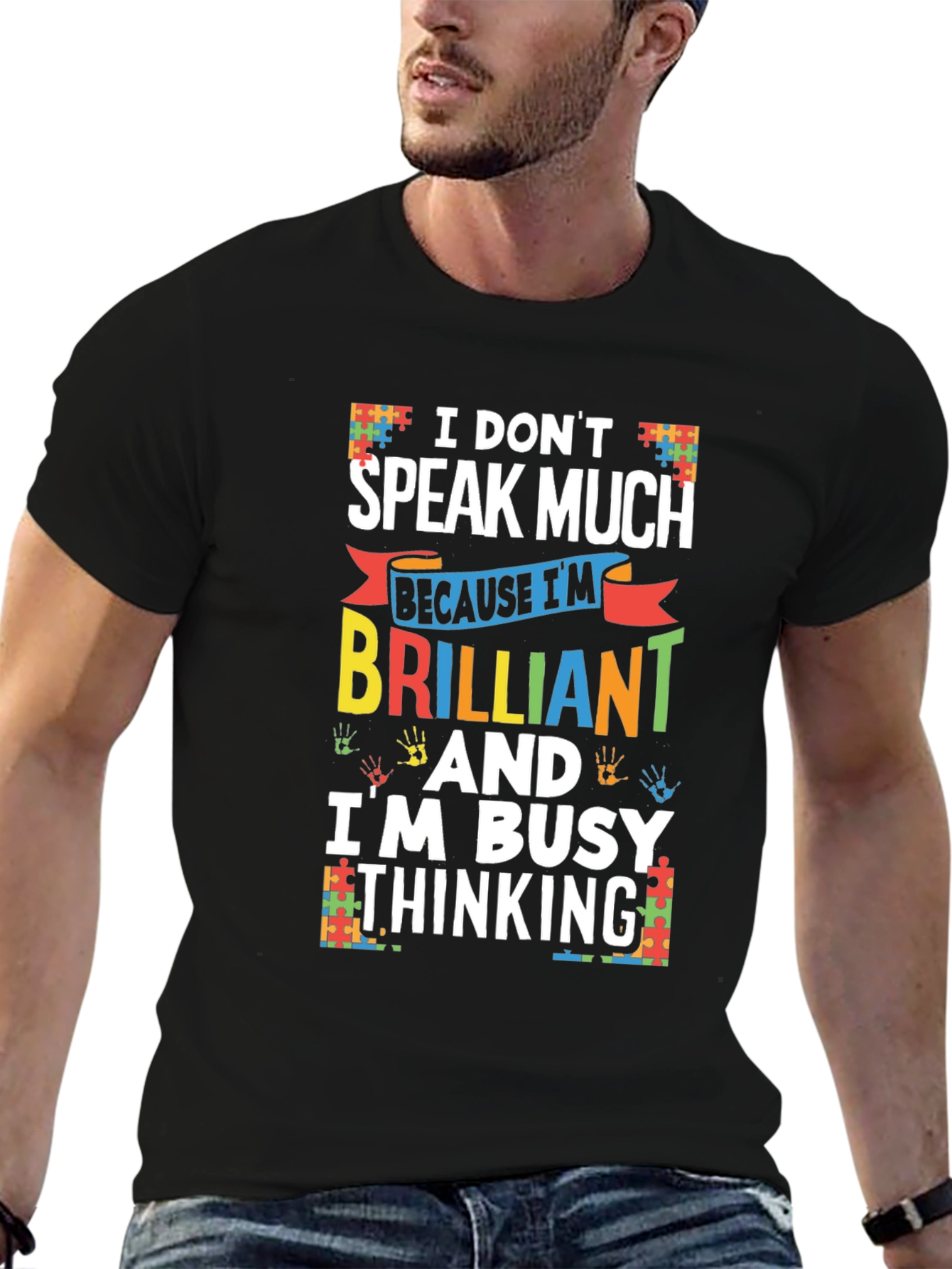 Brilliant Autism Awareness Graphic Tee