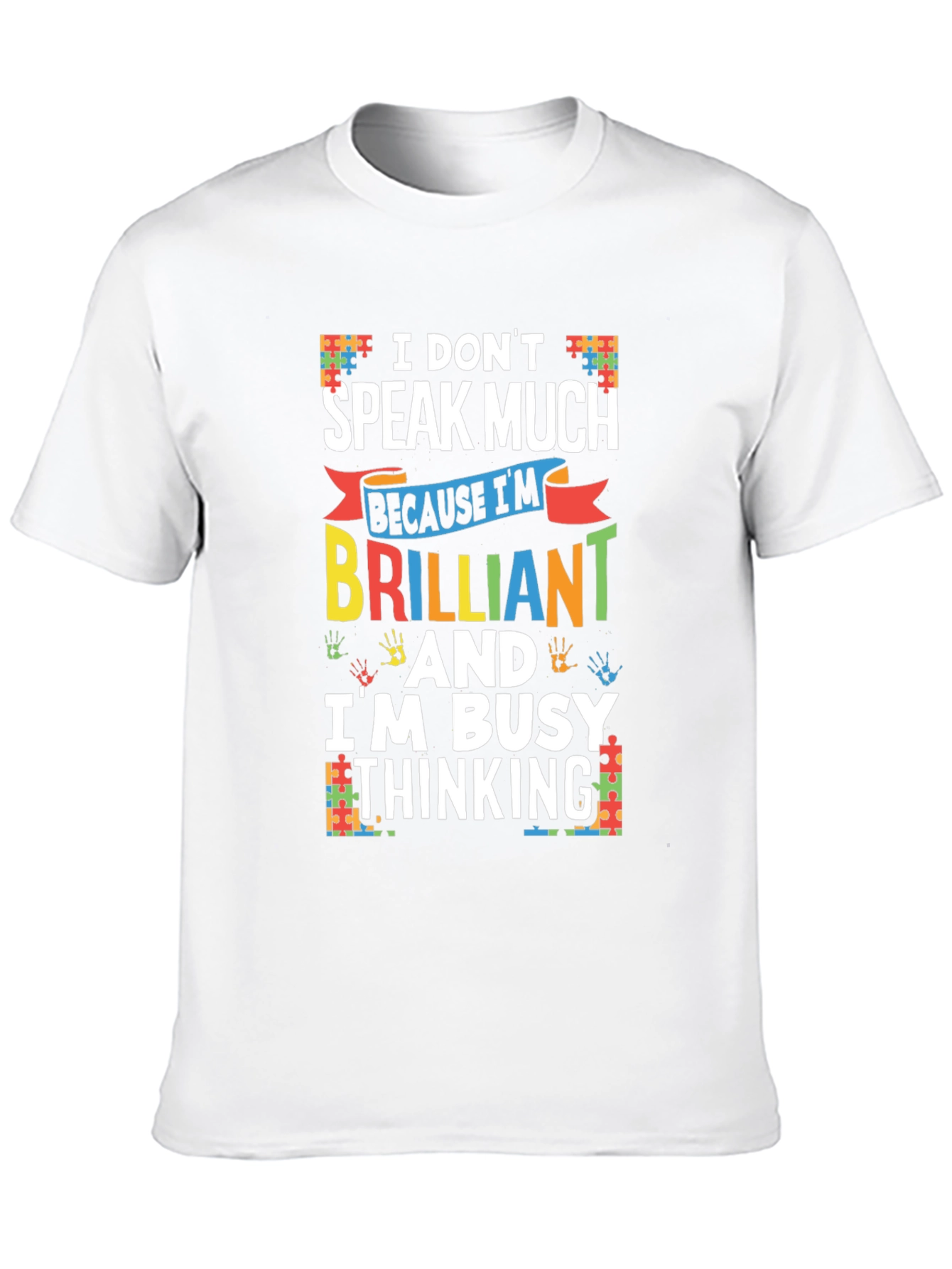 Brilliant Autism Awareness Graphic Tee
