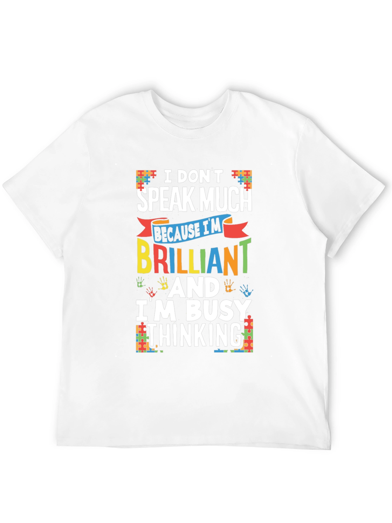 Brilliant Autism Awareness Graphic Tee