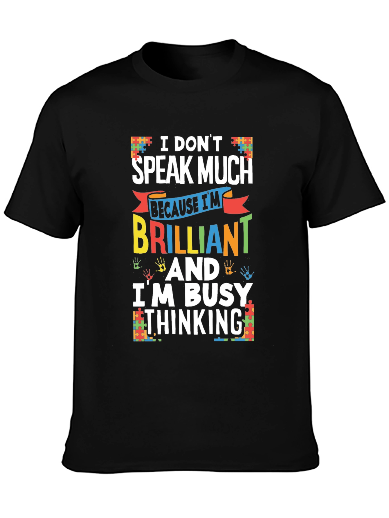 Brilliant Autism Awareness Graphic Tee
