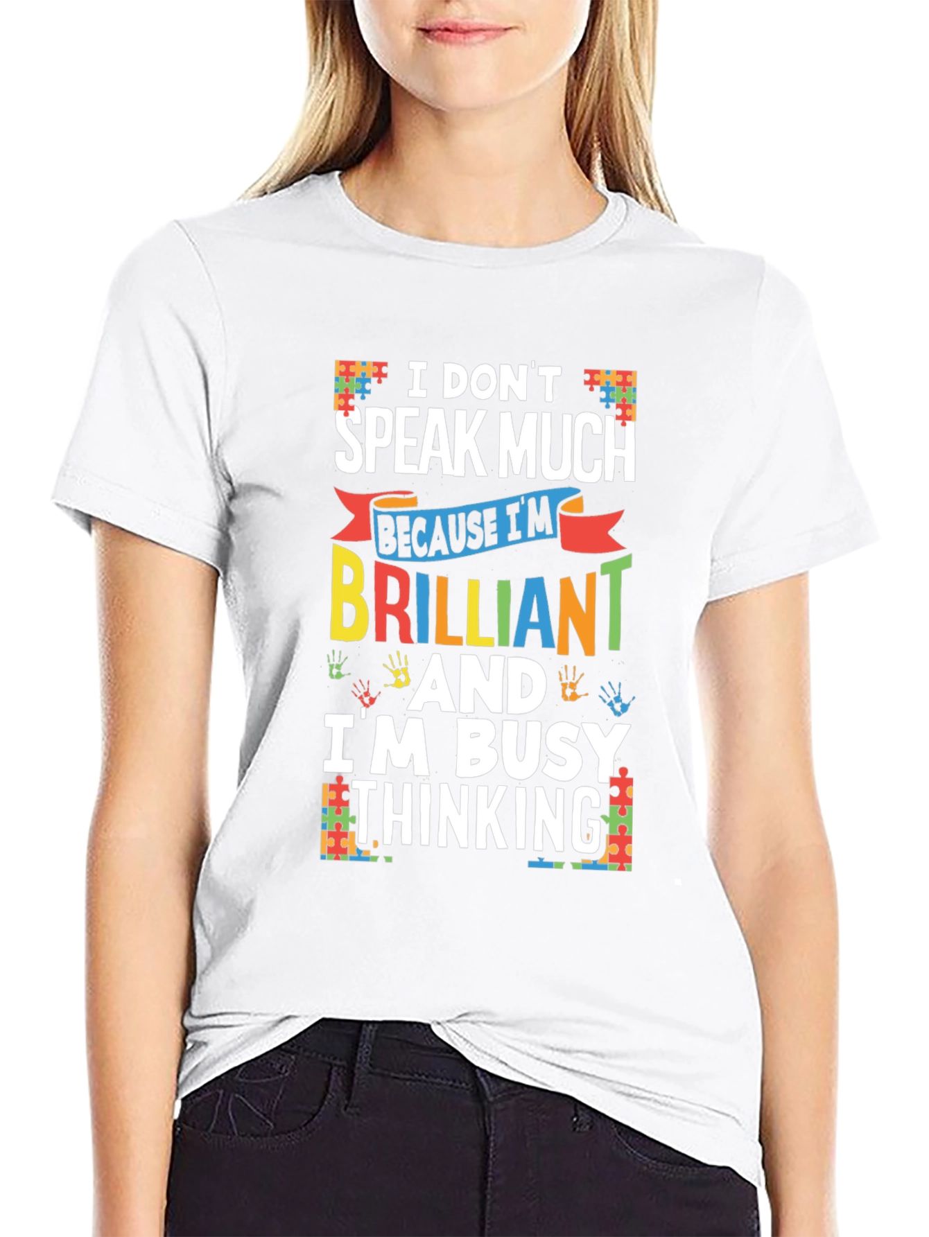 Brilliant Autism Awareness Graphic Tee