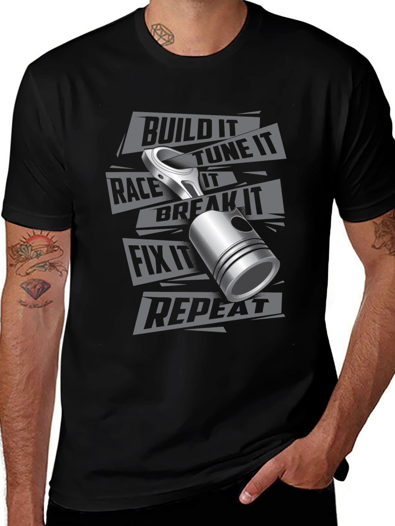 Build It Tune It Graphic Tee