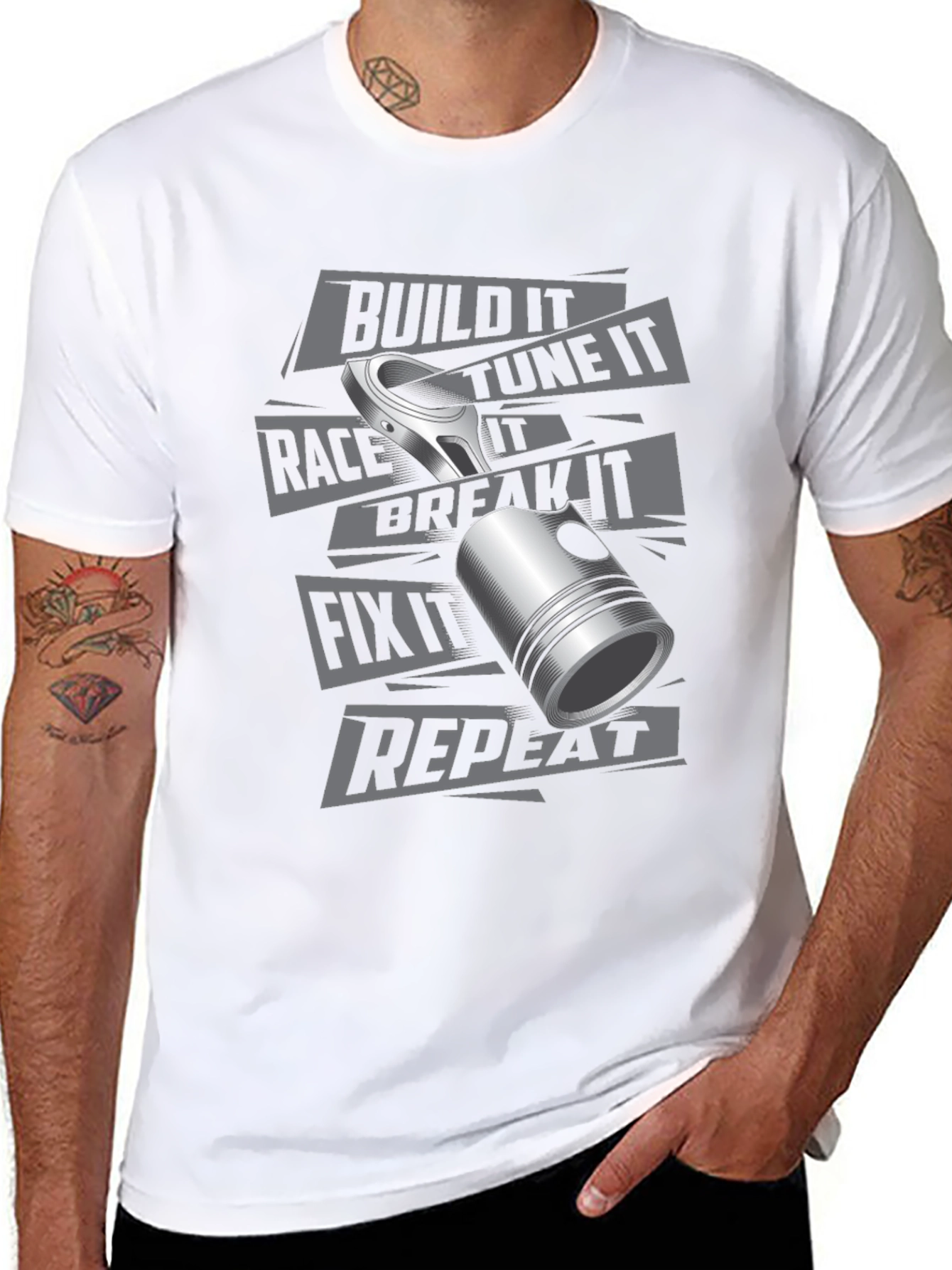 Build It Tune It Graphic Tee