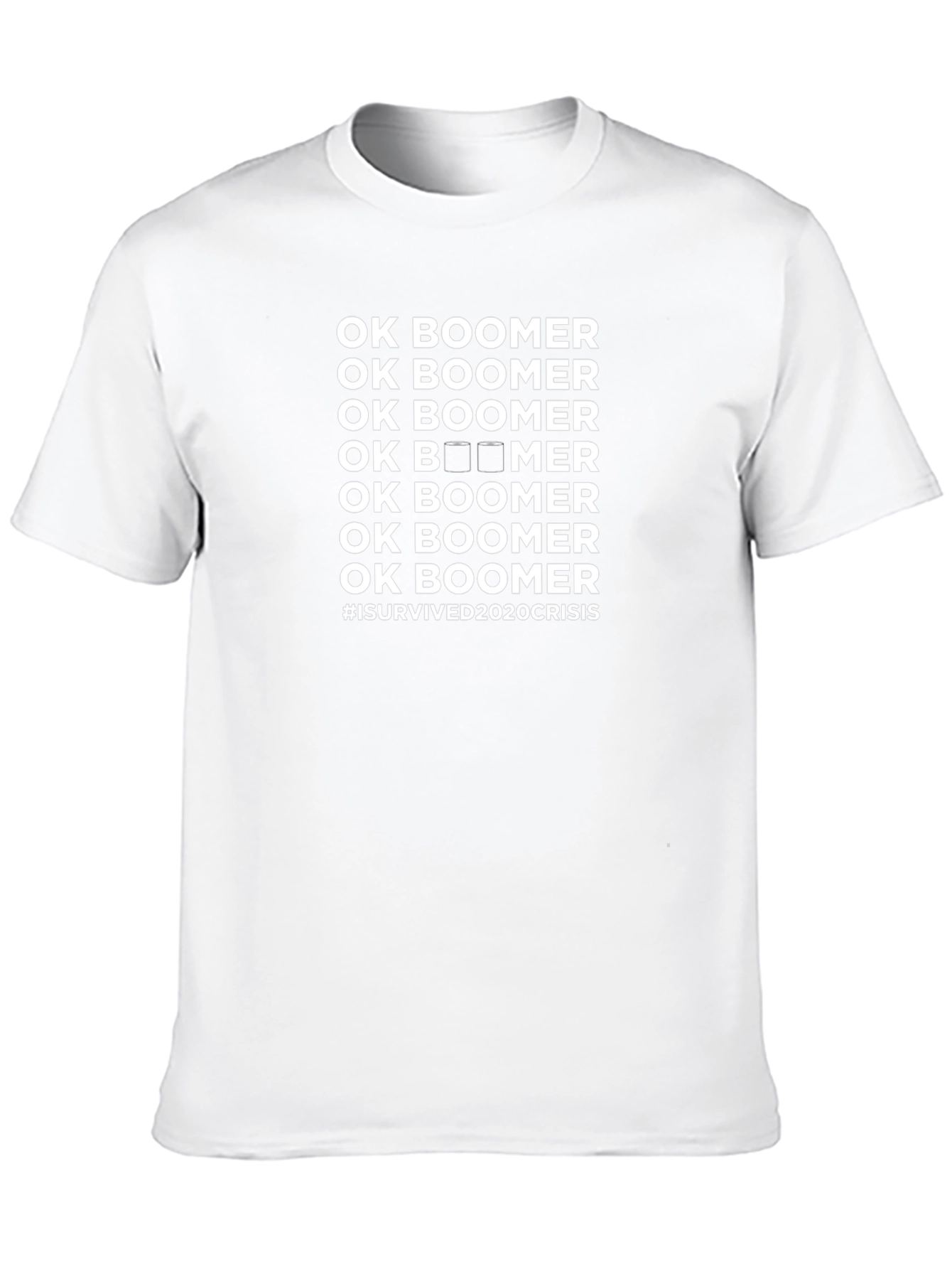 Ok Boomer T-Shirt - I Survived 2020 Crisis