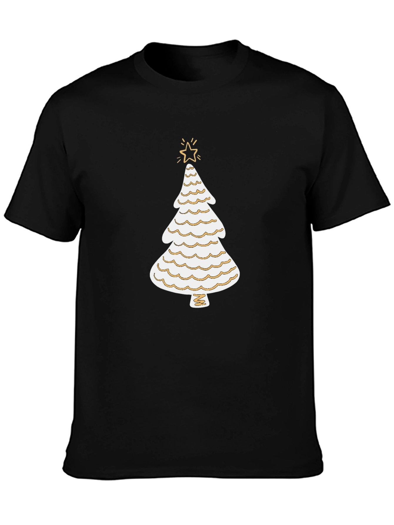 Festive Christmas Tree Graphic Tee