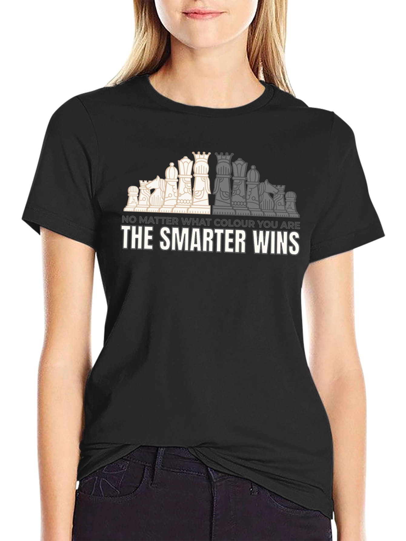 Chess Smarter Wins Graphic T-Shirt
