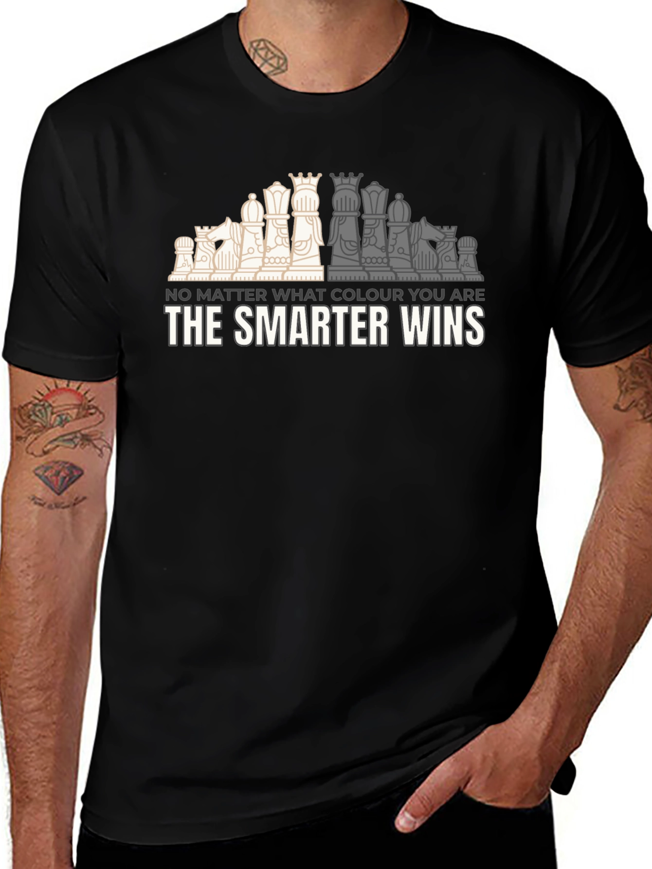 Chess Smarter Wins Graphic T-Shirt