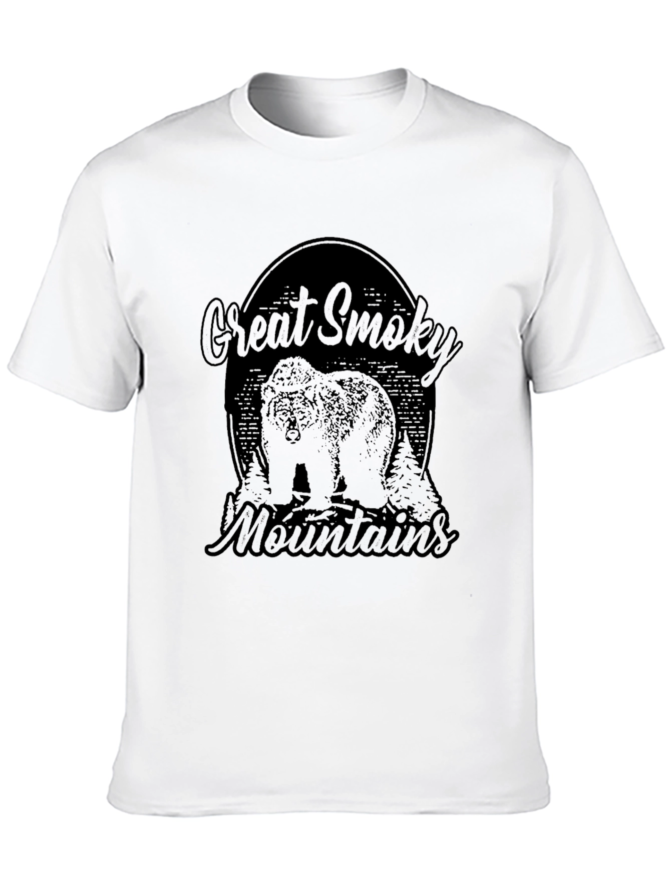 Great Smoky Mountains Bear Graphic T-Shirt