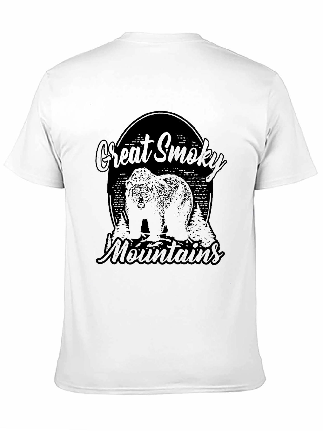 Great Smoky Mountains Bear Graphic T-Shirt