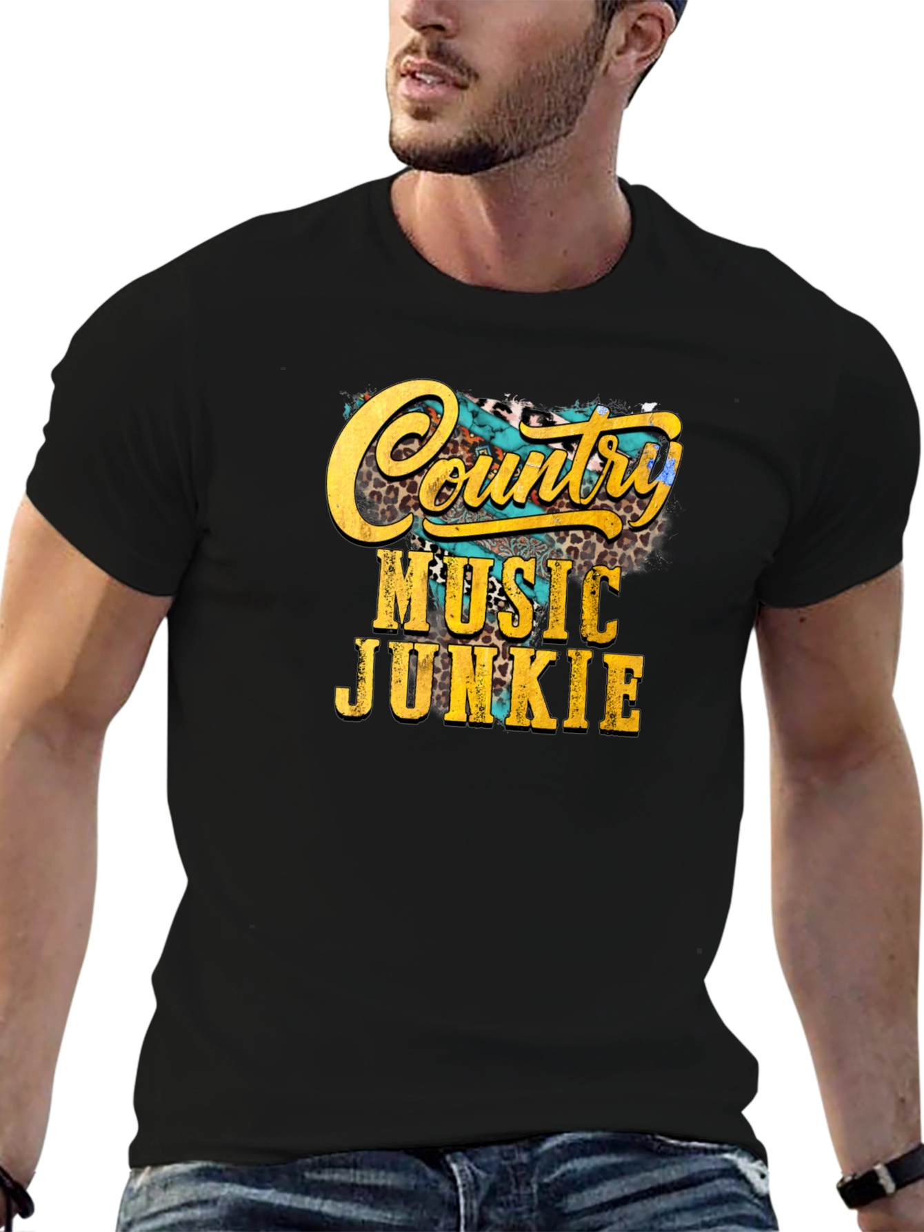 Country Music Junkie Graphic Tee
