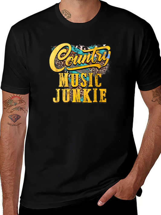 Country Music Junkie Graphic Tee