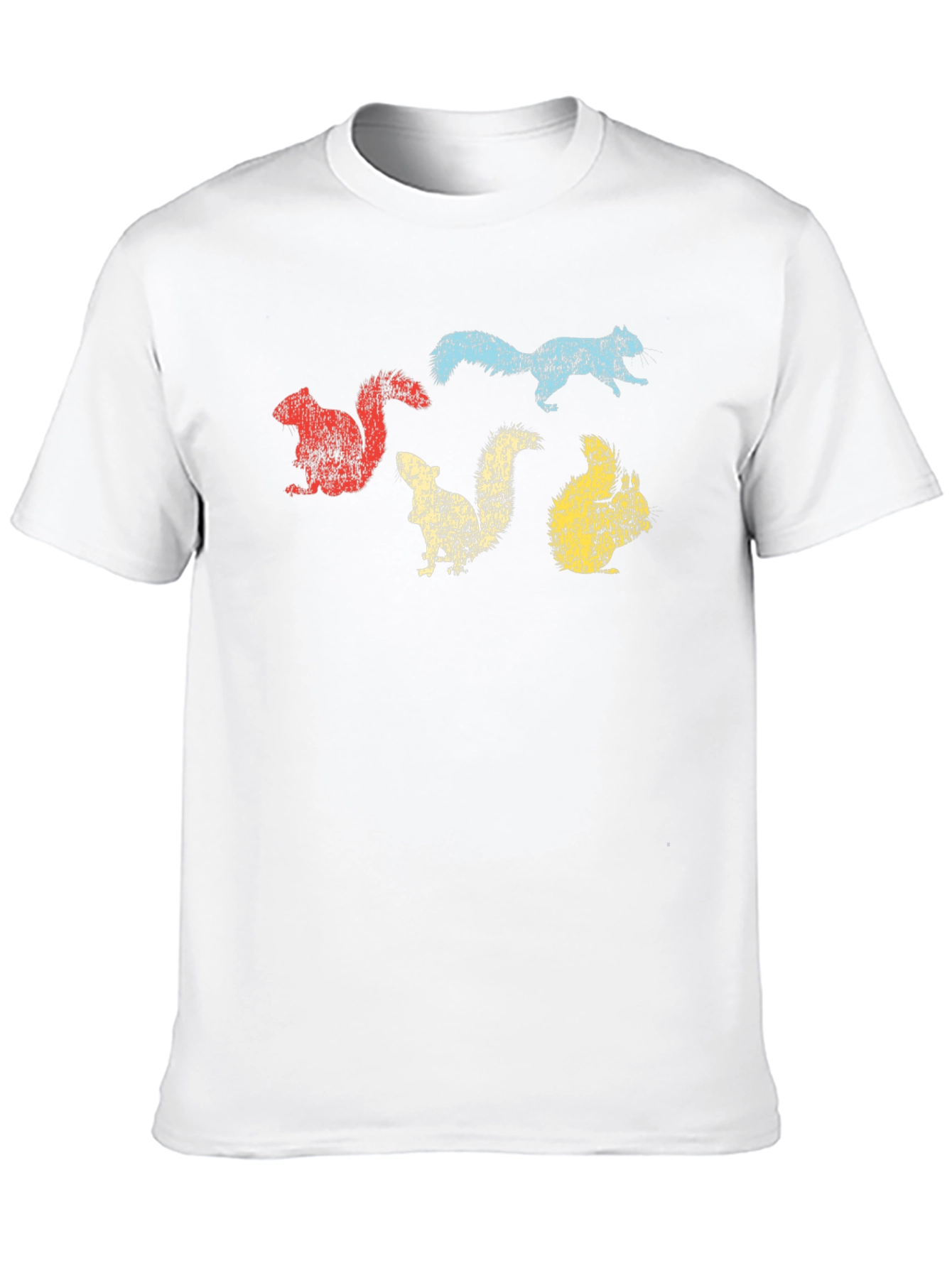 Retro Squirrel Graphic Tee - Unique Design