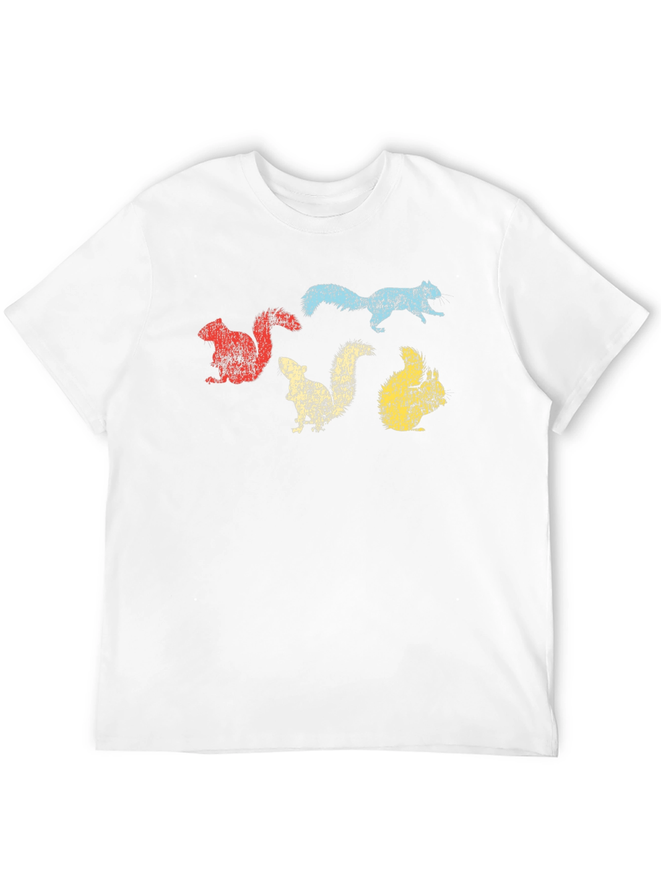 Retro Squirrel Graphic Tee - Unique Design