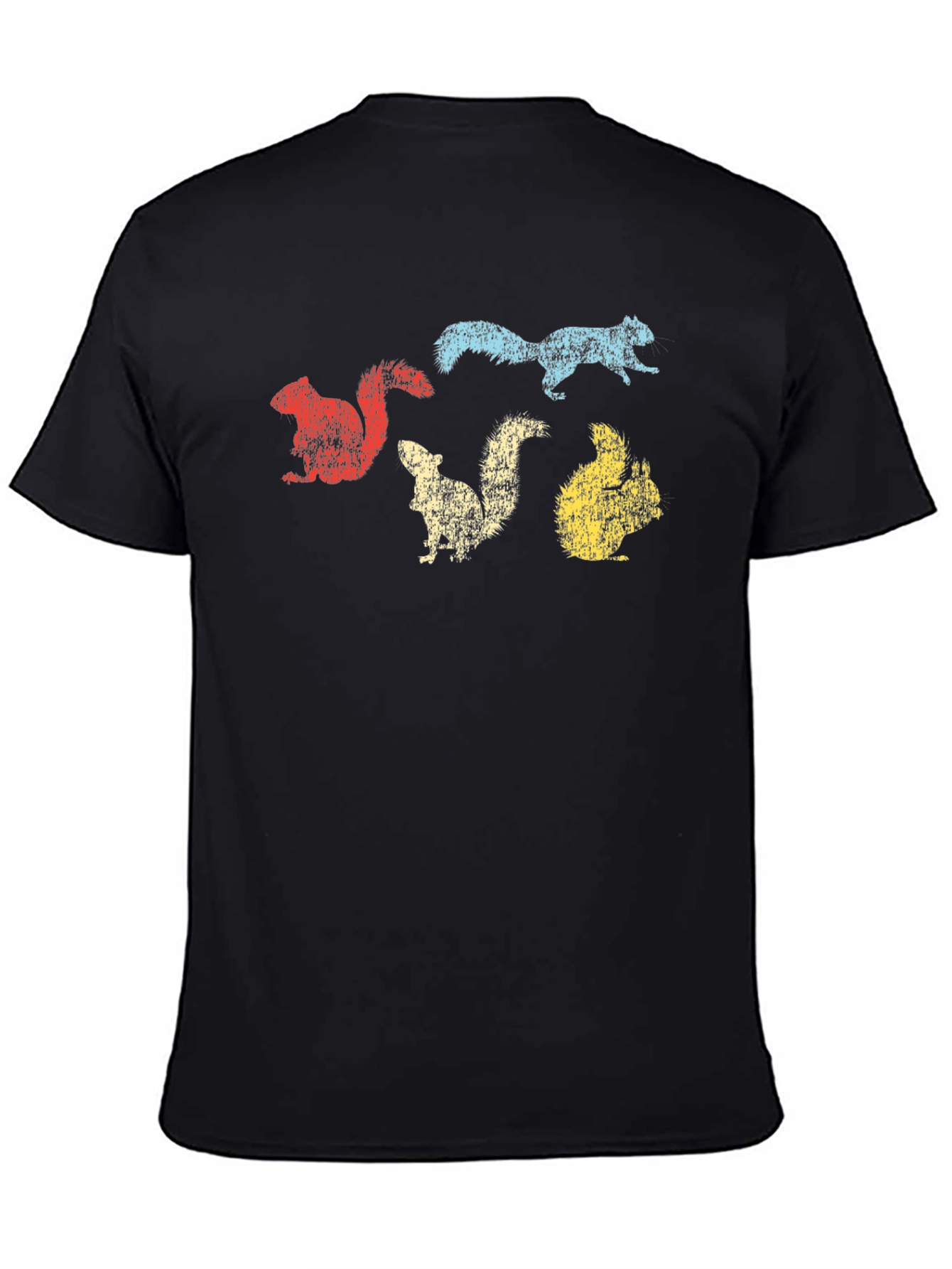 Retro Squirrel Graphic Tee - Unique Design