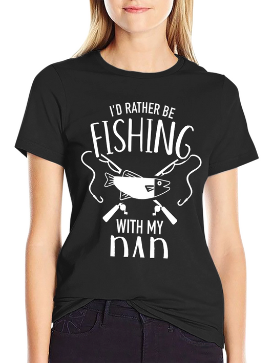 Fishing With Dad T-Shirt - Gift for Fisherman