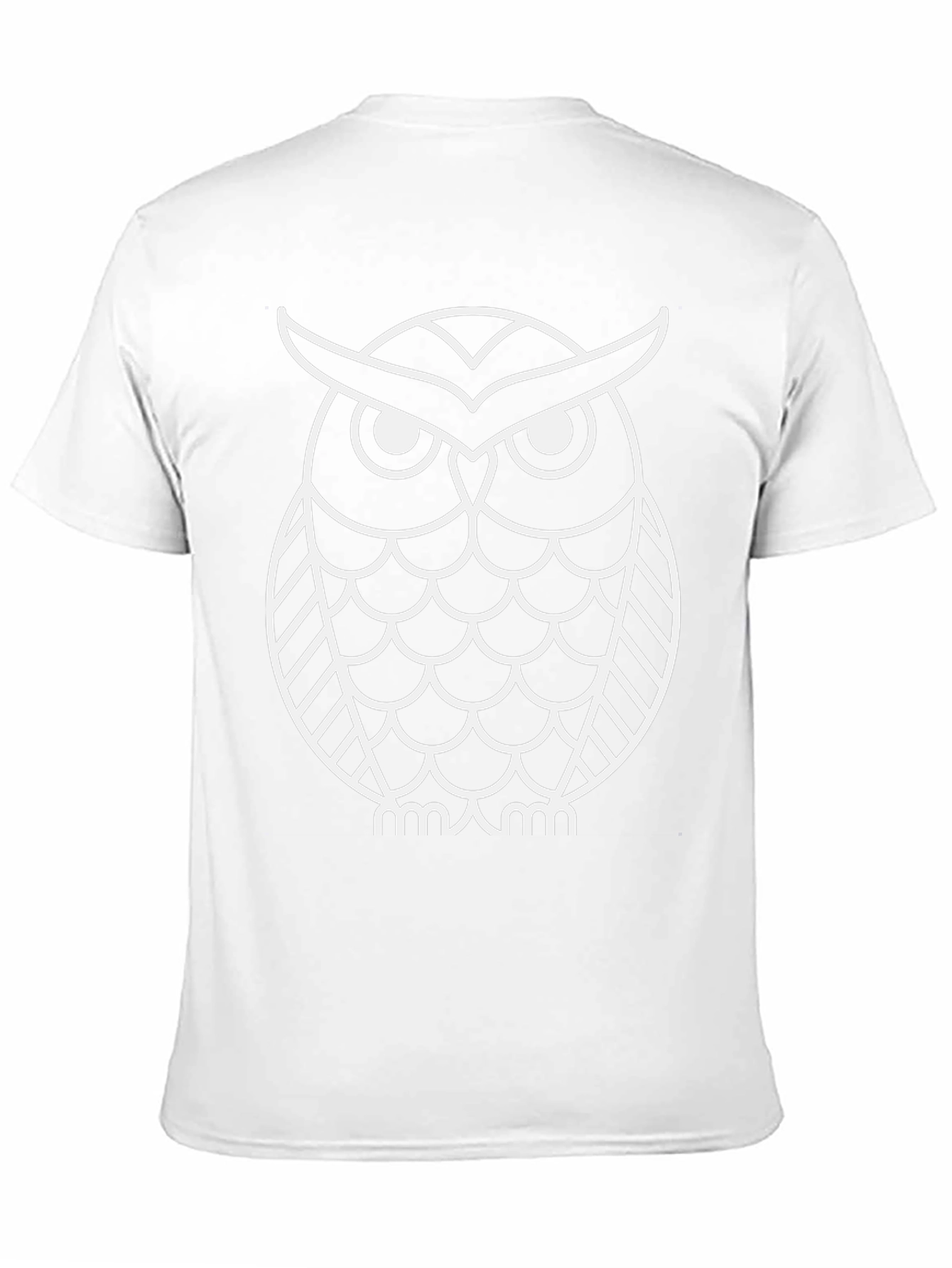 Black Owl Graphic Tee - Modern Style