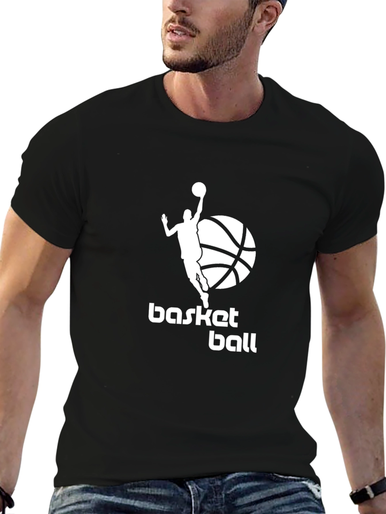 Basketball Graphic T-Shirt - Stylish and Comfortable