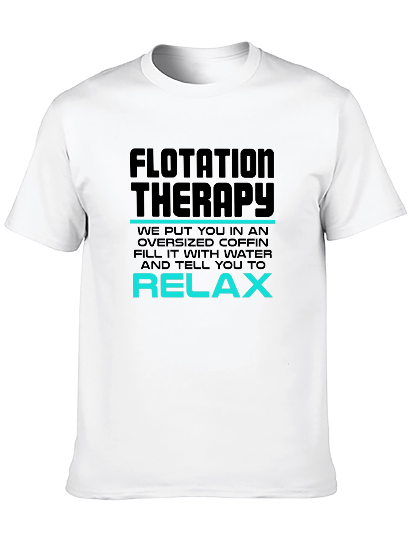Flotation Therapy Graphic Tee - Relax in Style