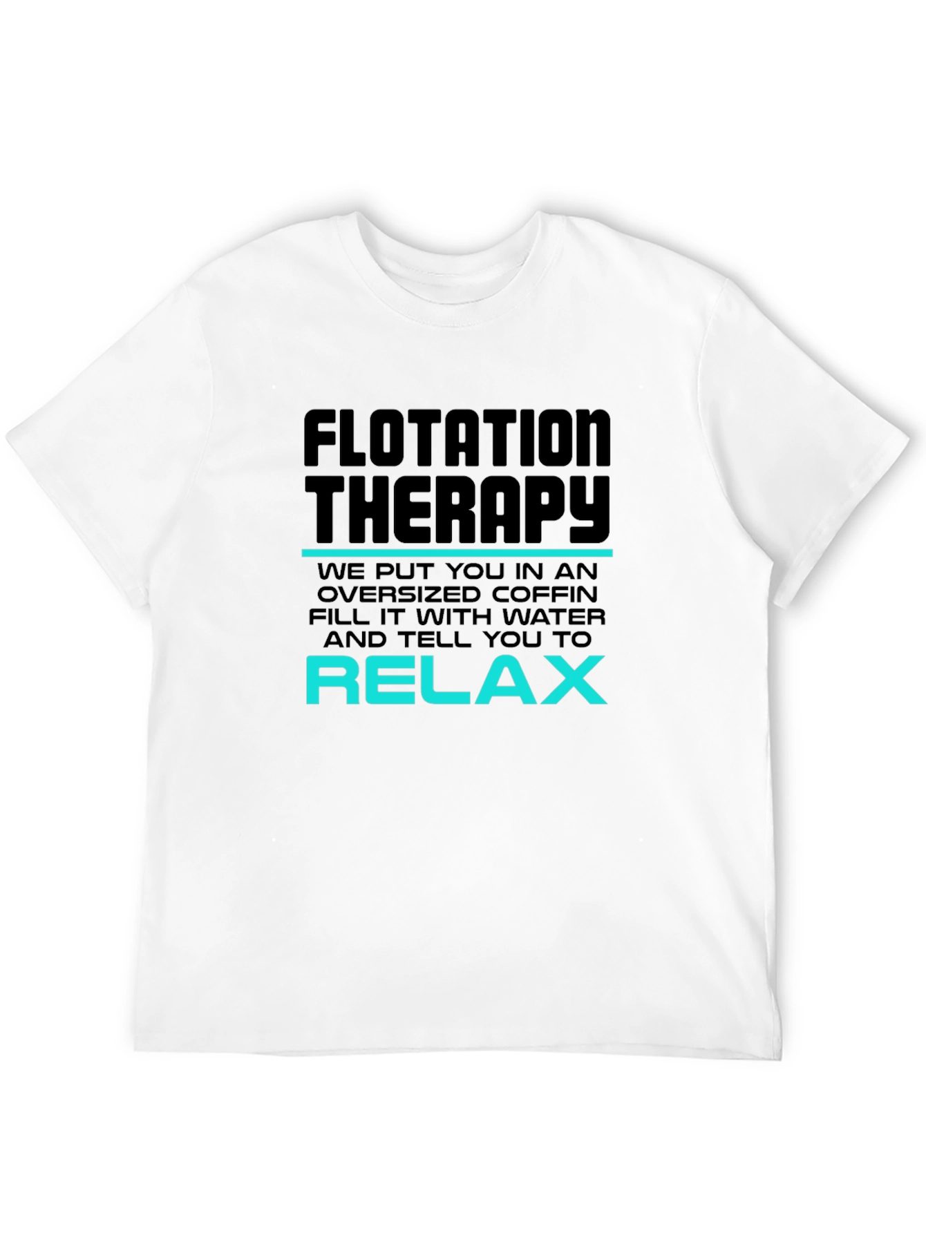 Flotation Therapy Graphic Tee - Relax in Style