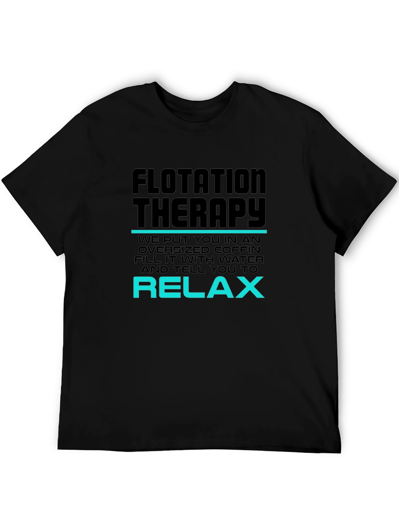Flotation Therapy Graphic Tee - Relax in Style