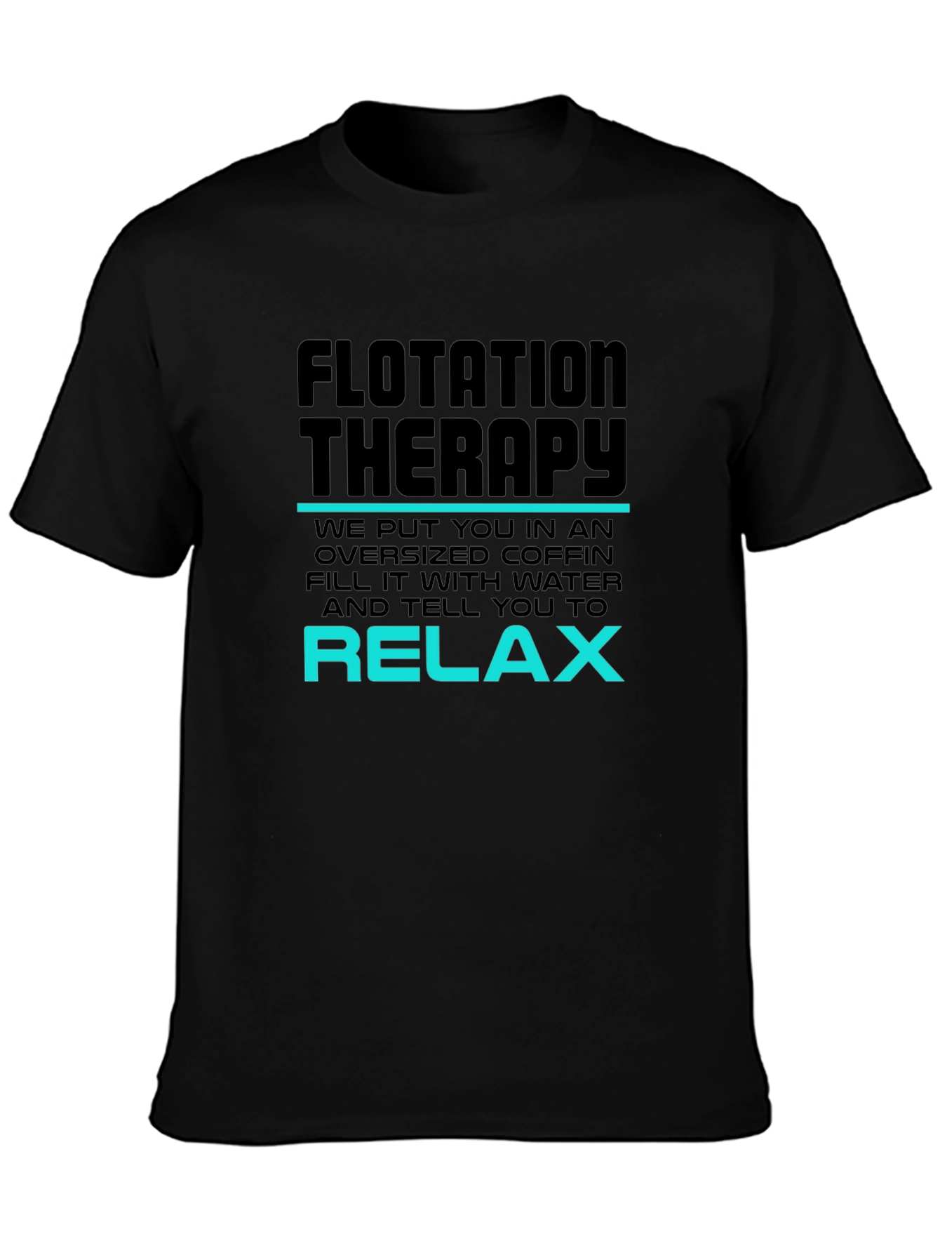 Flotation Therapy Graphic Tee - Relax in Style