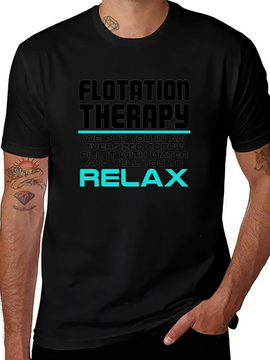 Flotation Therapy Graphic Tee - Relax in Style