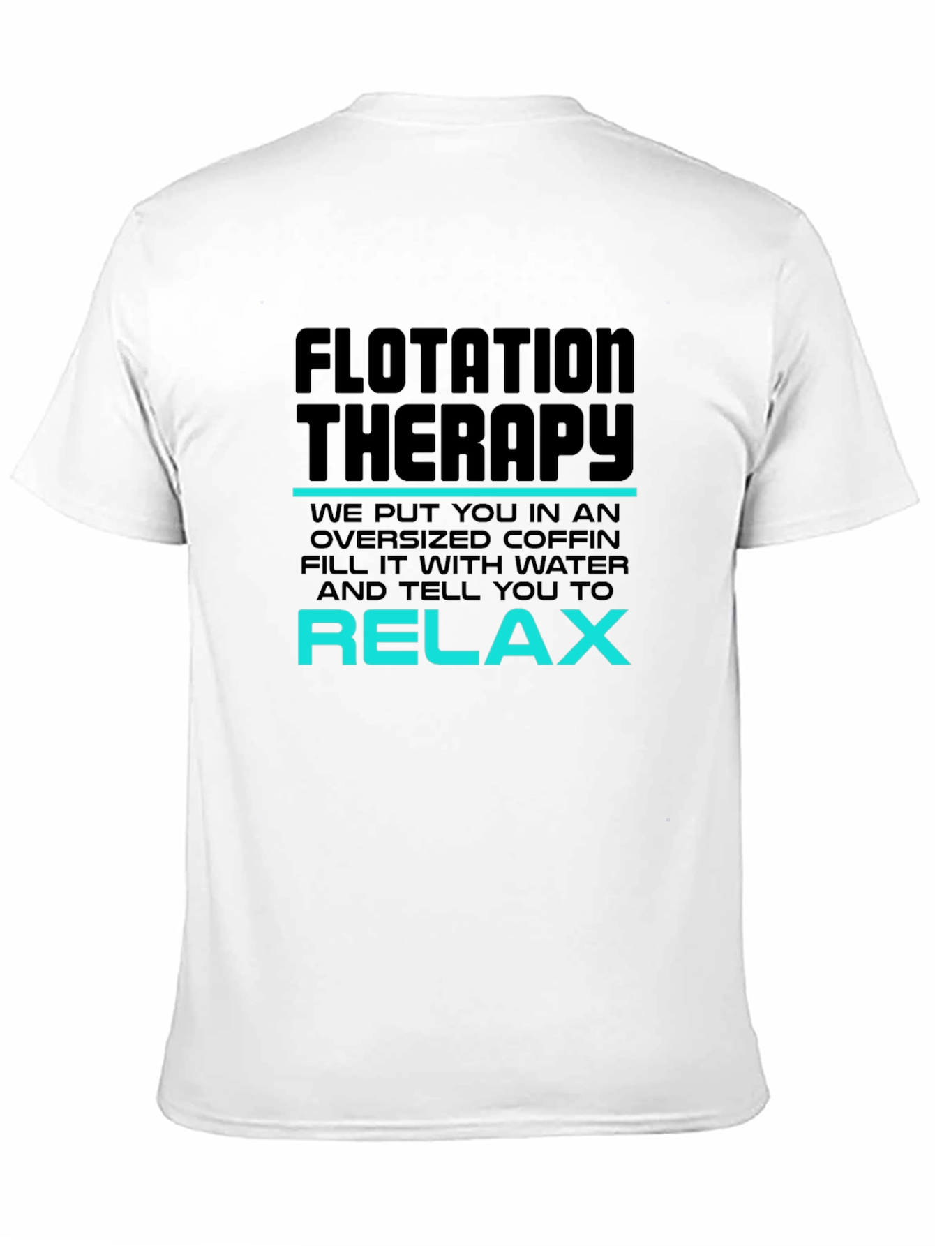 Flotation Therapy Graphic Tee - Relax in Style